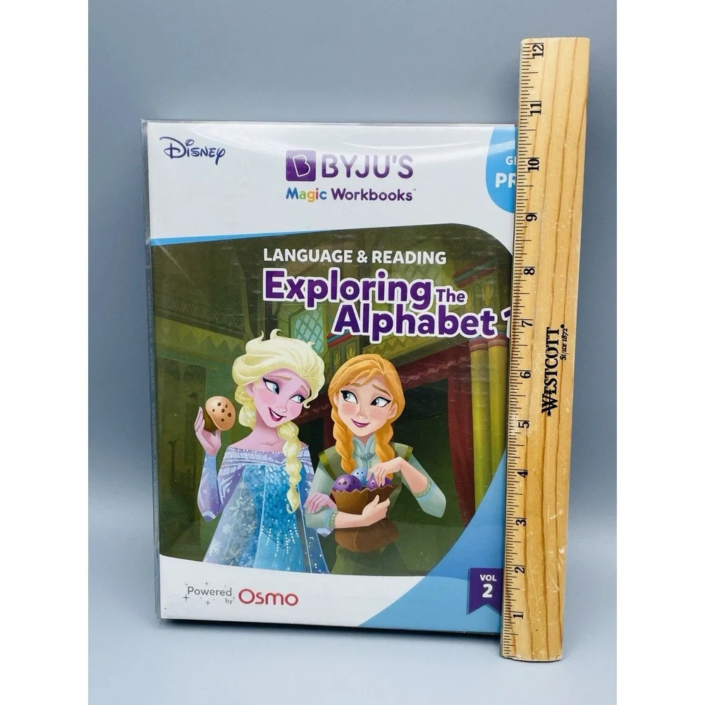 Byjus Disney Magic Workbook Pre-K Language Reading Exploring The Alphabet 1 v. 2